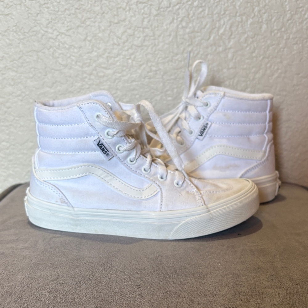 Kids’ Vans Fillmore HIGH-TOP SNEAKERS - White - 2Y
